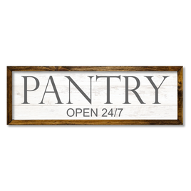 Pantry Open