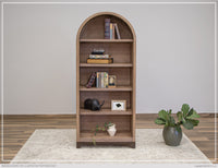 Natural Parota Bookcase