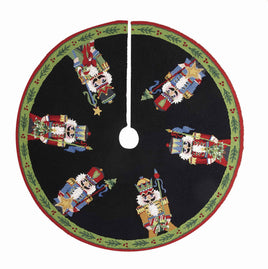Nutcracker Hook Tree Skirt