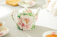 Empire Peony 32oz Bone China Teapot