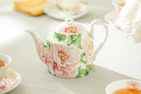 Empire Peony 32oz Bone China Teapot