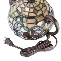 6.5"H Harleigh Yellow Teapot Accent Lamp