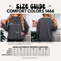 Fall Cozy Season Thanksgiving Comfort Colors Sweatshirt