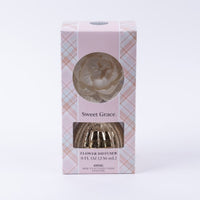 Sweet Grace Flower Diffuser in Mercury Vase