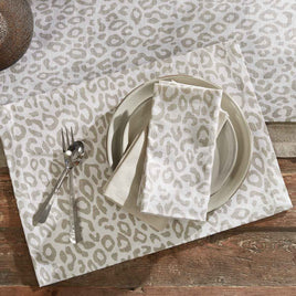 Placemats Safari Natural Leopard