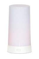 LED FLAME CANDLE W/6 HR TIMER 5"H PLASTIC (USB CHARGING CABLE INCLUDED)