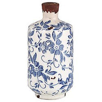 Vintage Blue Bottle Vase
