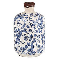 Vintage Blue Bottle Vase