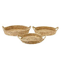 Sea Grass Tray with Handles