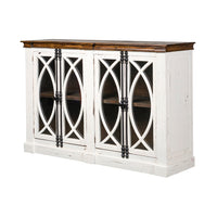 Console with Glass Doors COM 37