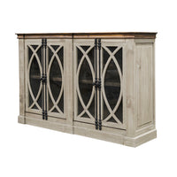 Console with Glass Doors COM 37