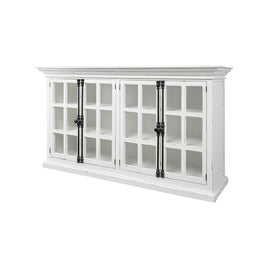 4 Door Console with Iron Hardware COM 92