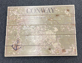 Conway Pallet Map with Anchor