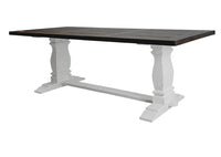 6 foot Trestle Farmhouse Dining Table