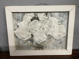 Antique Bowl Of Roses