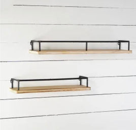 Tin Wood Shelf