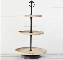 Triple Tier Display Tray