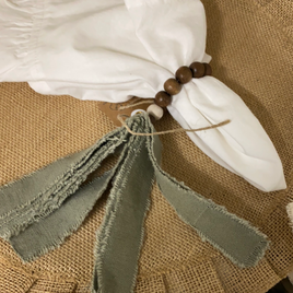 Beaded Fringe Napkin Rings