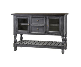 52” Turned Leg TV Console