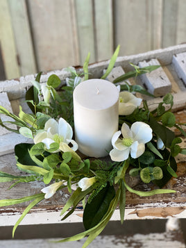 Opening Act Magnolia Candle Ring | 19"
