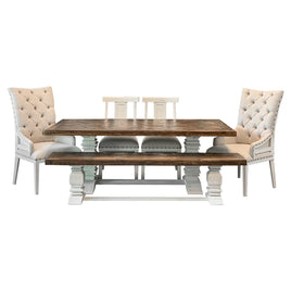 7 Foot Trestle Dining Table