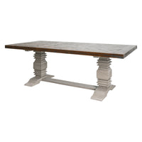 7 Foot Trestle Dining Table